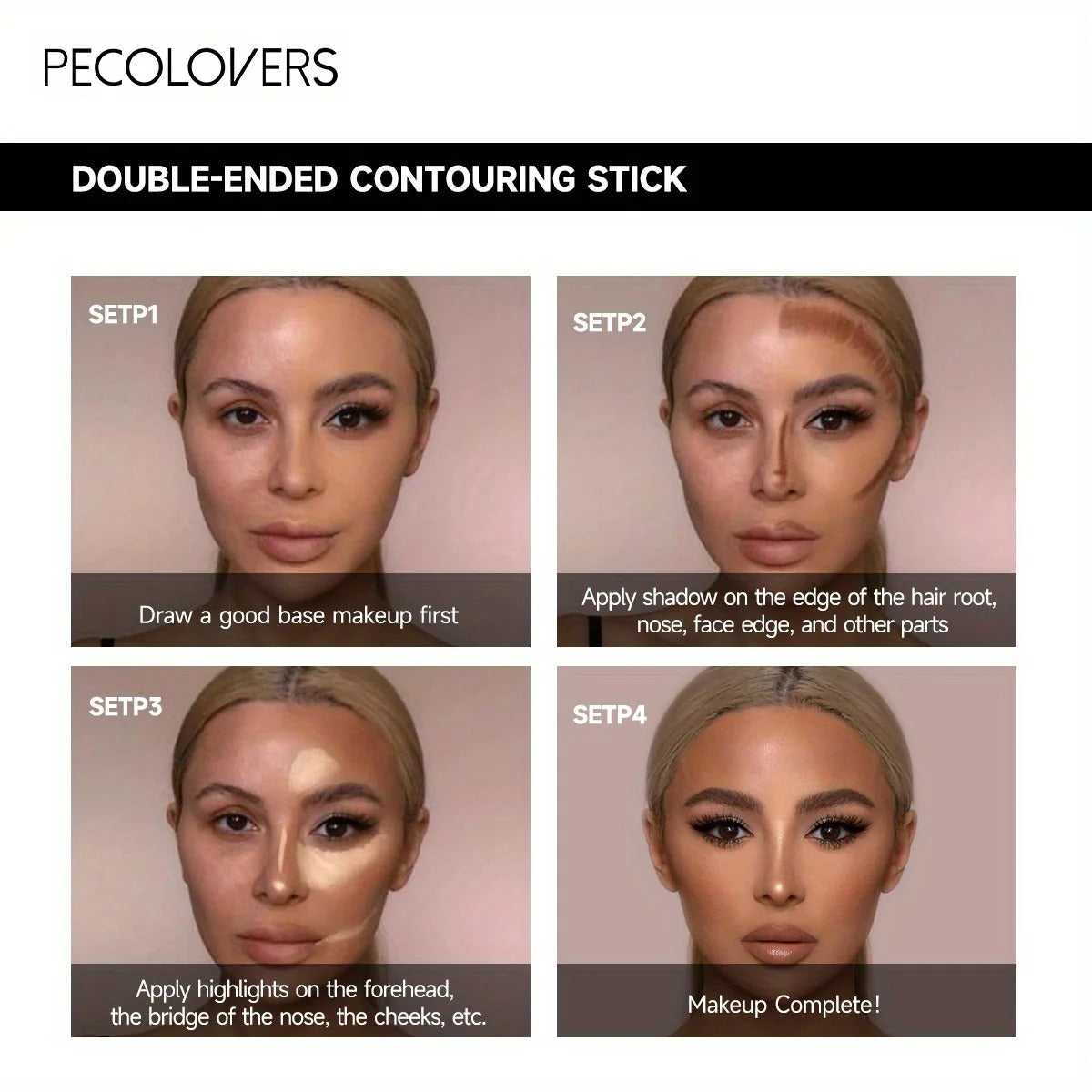 Contouring Stick with Double Ended Concealer